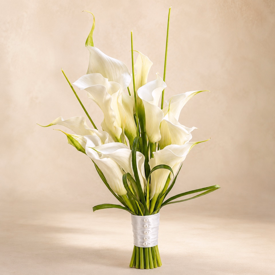 Bó Hoa Cưới Cẩm Tú Cầu Xanh - Image 1