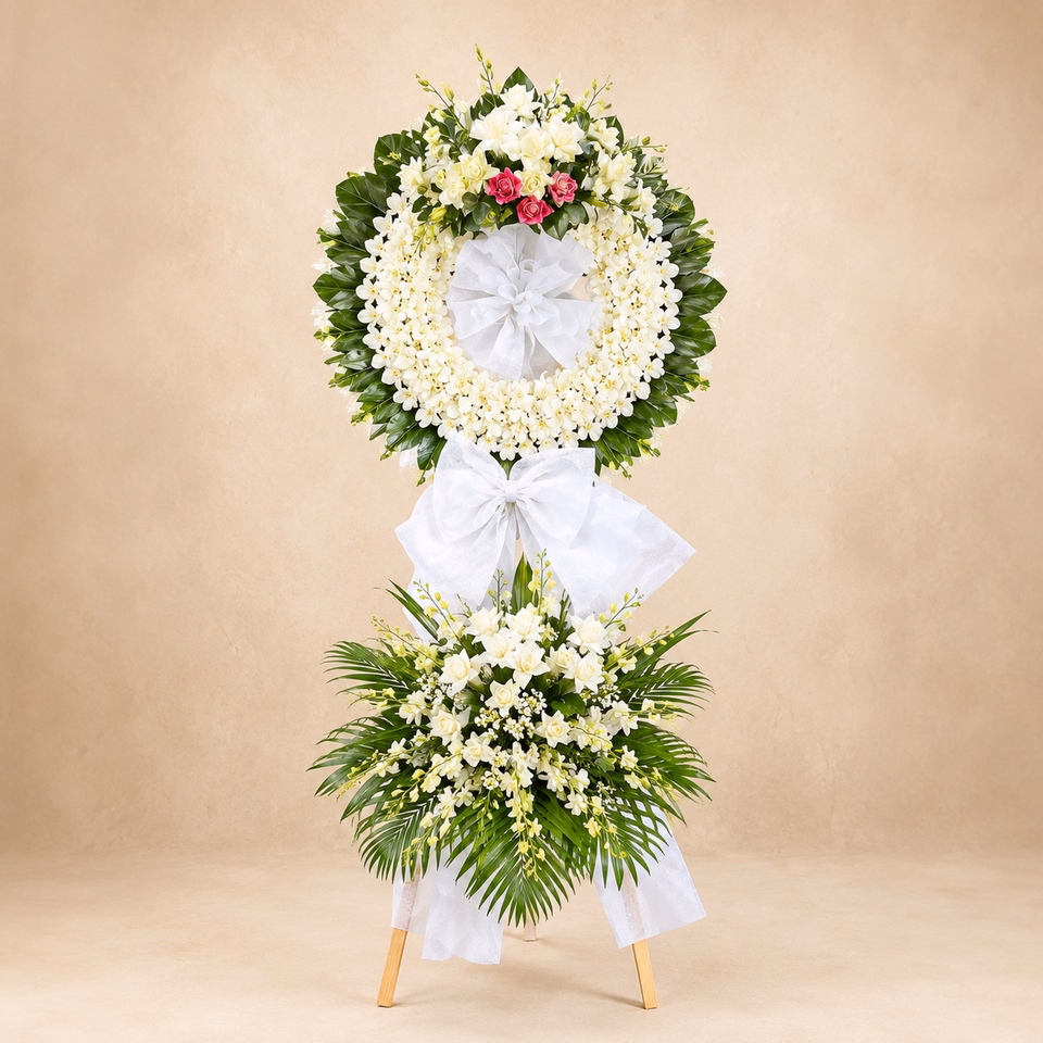 Chậu Lan Hồ Điệp Kết Hợp Đa Sắc - Image 1