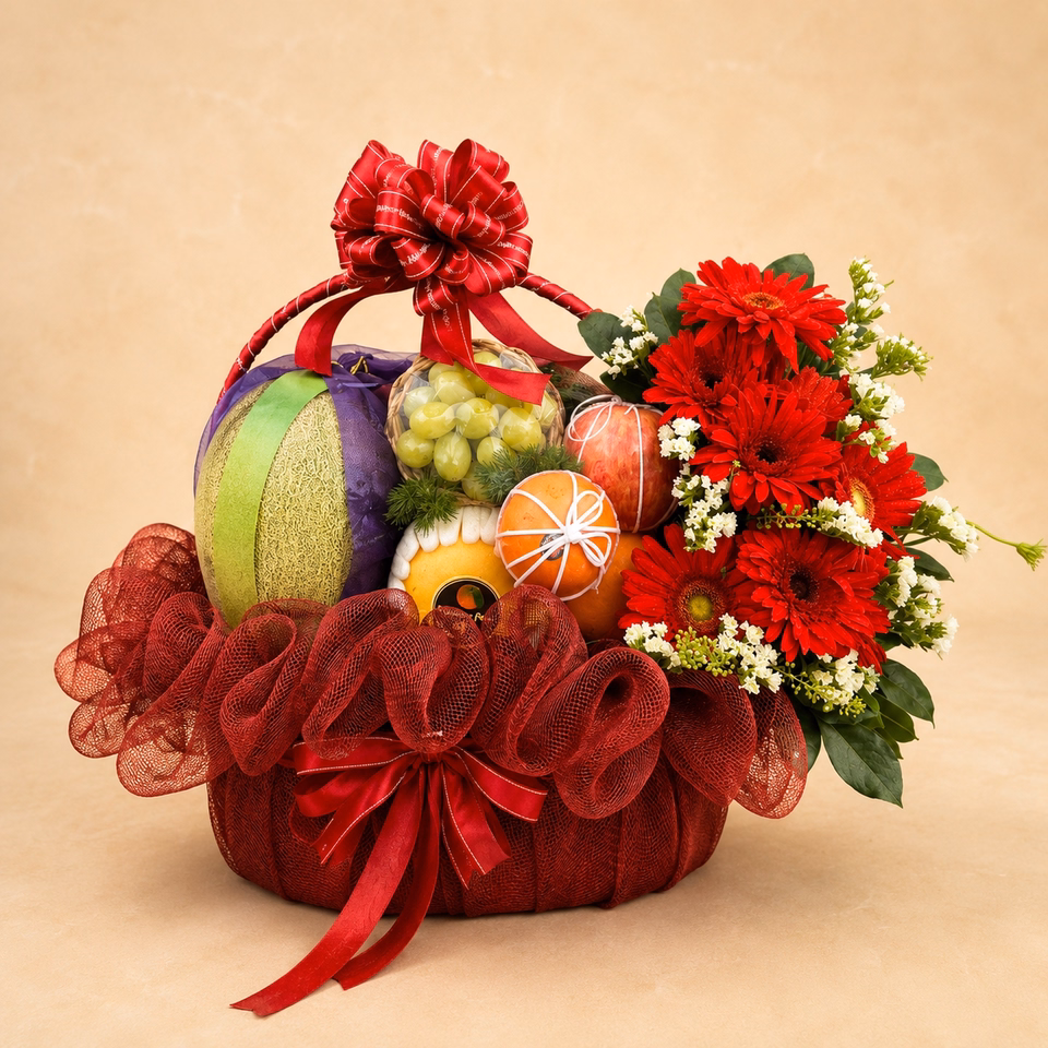 Giỏ Trái Cây Cát Tường Như Ý - Image 1
