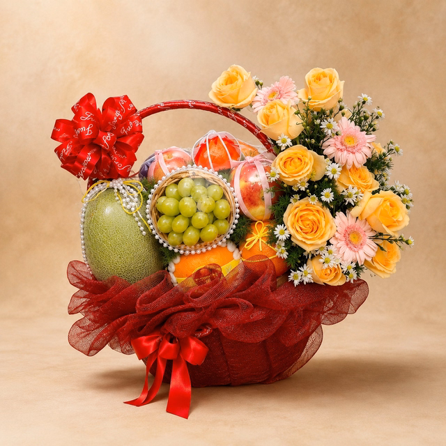 Giỏ Trái Cây Tài Lộc Khai Trương